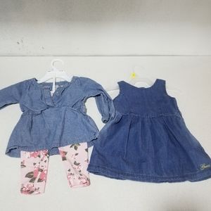 Guess Dress and Charter Set 9 Months